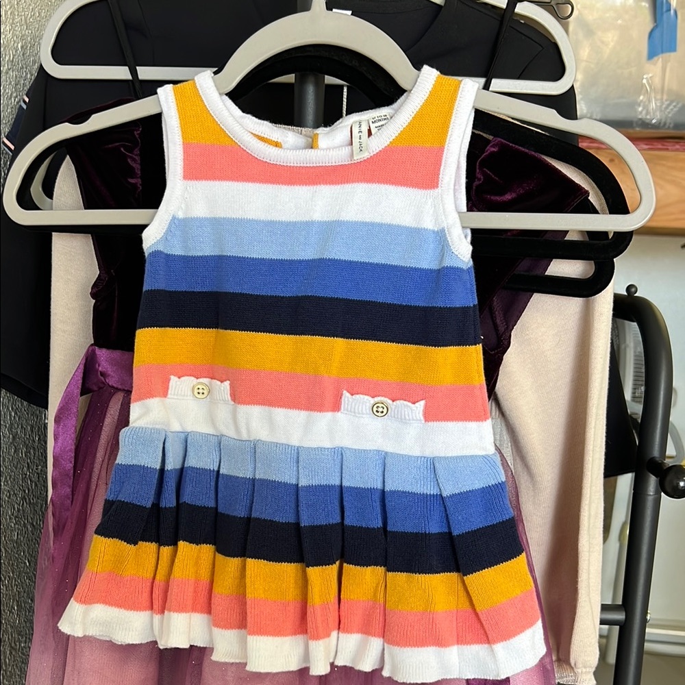 Colorful Striped Baby Sweaterdress by Janie and Jack